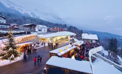 Uno de los mercados de Navidad de Innsbruck