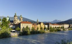 Vistas de Innsbruck en la ruta por el Tirol