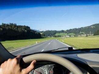 Conduciendo por Austria