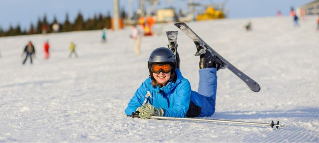 esquiando en Innsbruck