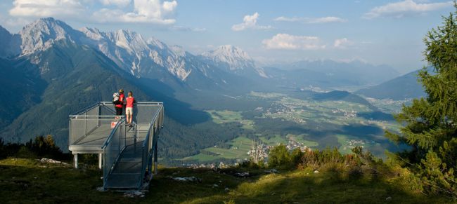 Vistas de Innsbruck en la ruta por el Tirol
