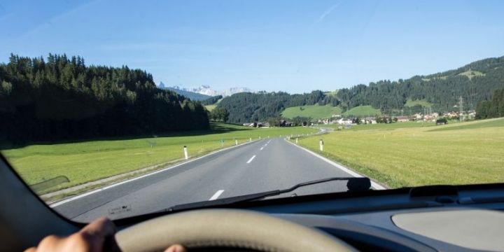 Conduciendo por Austria