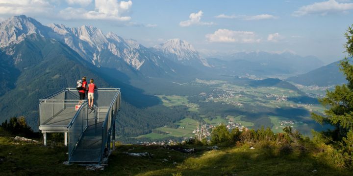 ⓒ Innsbruck Tourismus/Moser Vistas de Innsbruck en la ruta por el Tirol